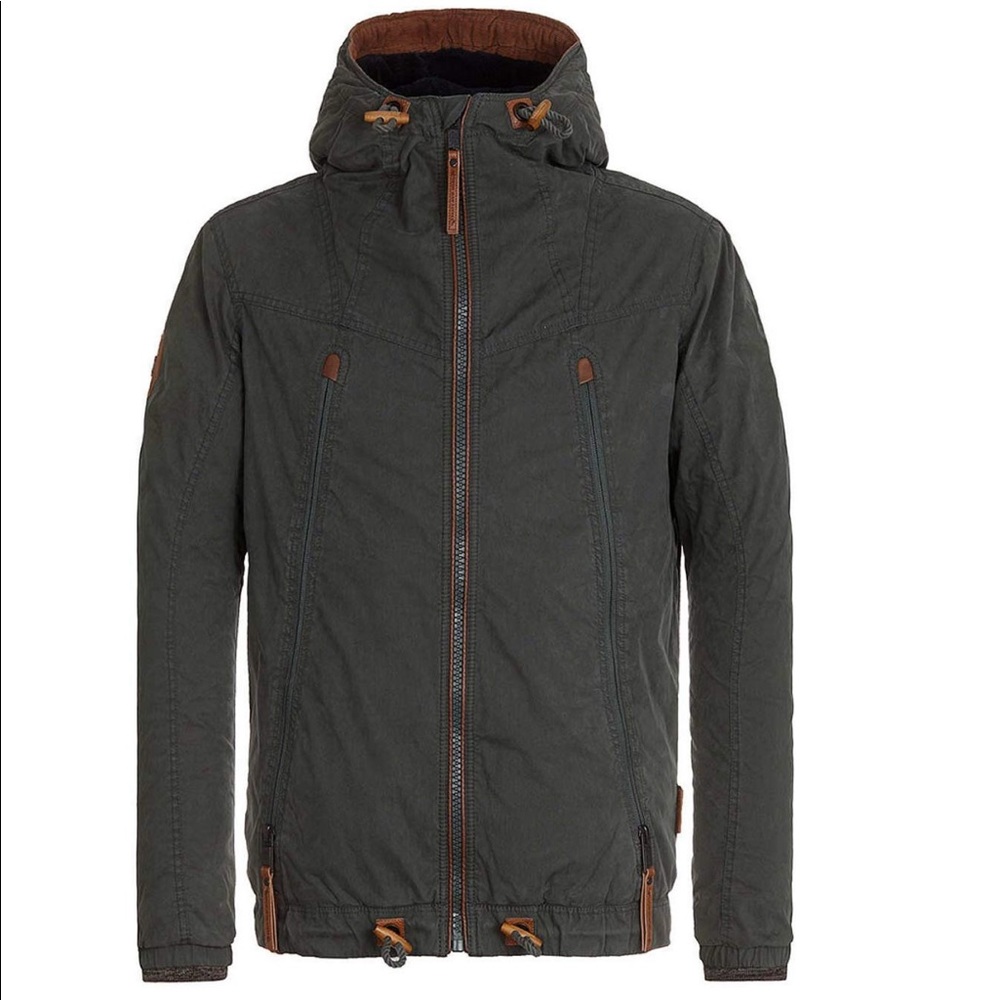 Men’s Naketano dark green winter jacket M